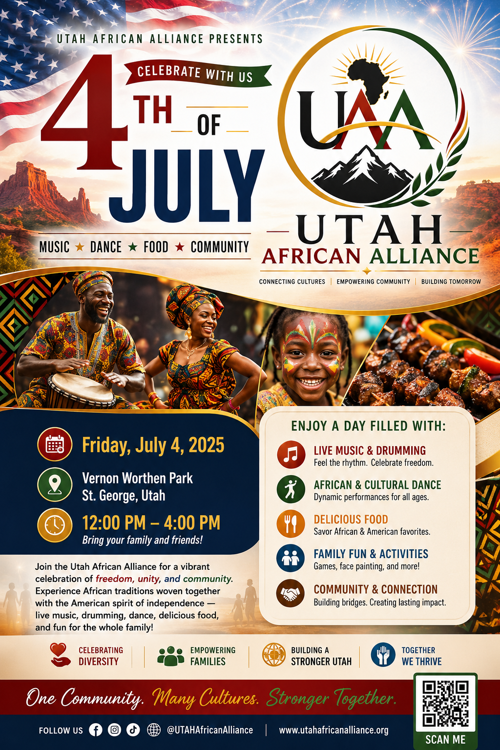 4th of July Celebration Flyer